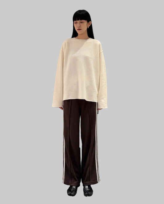 pullover c-neck long sleeves