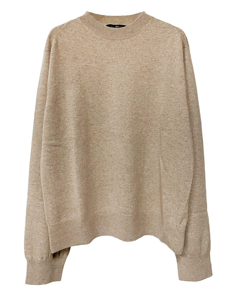 pullover c-neck long sleeves