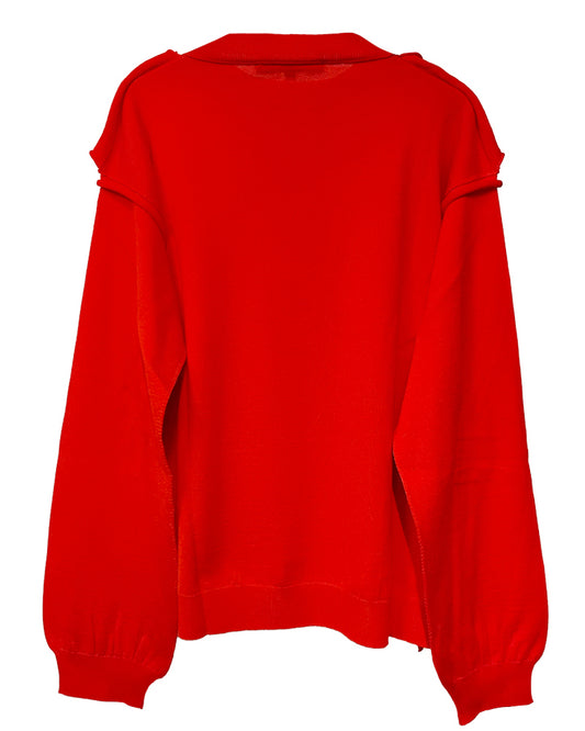 pullover c-neck long sleeves