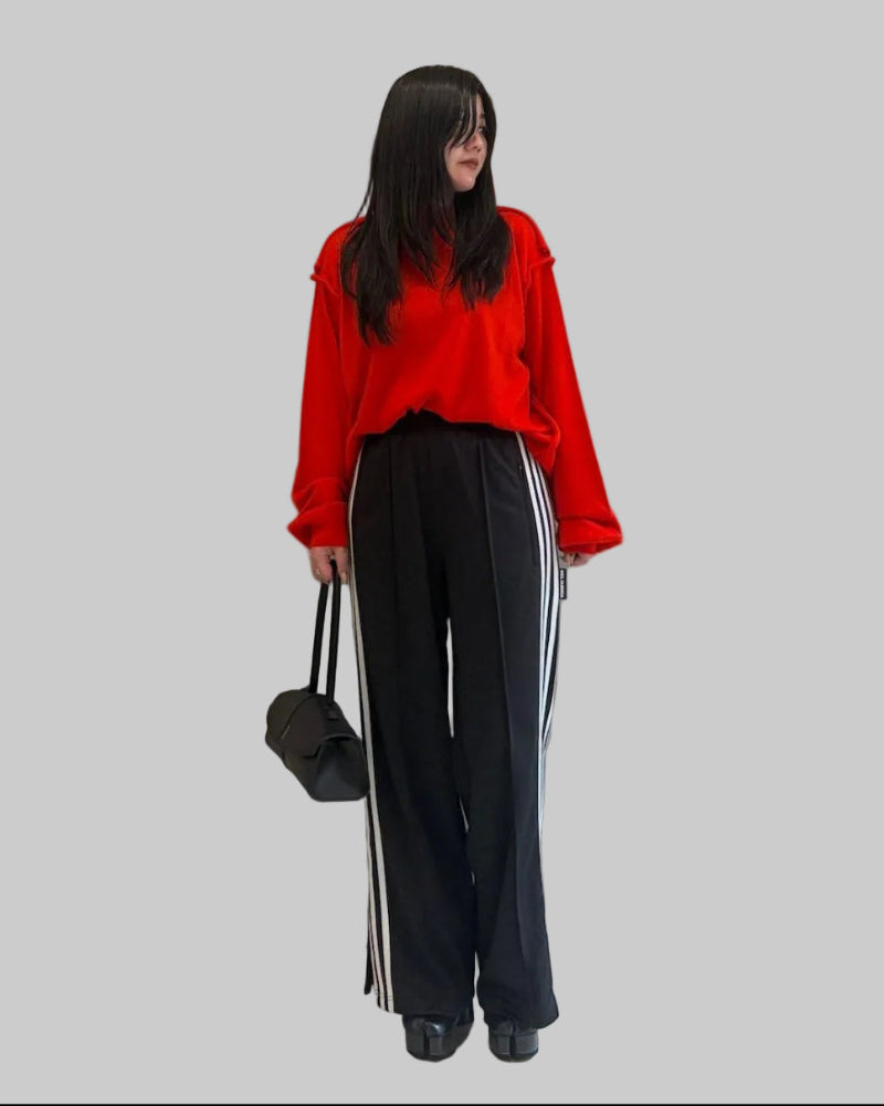 pullover c-neck long sleeves