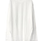 oversized t-shirt  c-neck long sleeves
