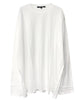 oversized t-shirt  c-neck long sleeves