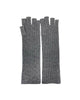 fingerless rib gloves