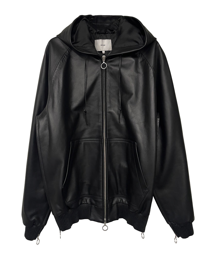 SETCHU HOODIE 2 LEATHER