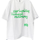 TAUPE DRAW CORD T-SHIRT