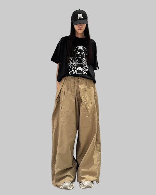 KATE DRAW CORD T-SHIRT