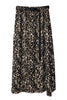 BELTED LEOPARD SKIRT