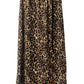 BELTED LEOPARD SKIRT