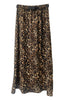 BELTED LEOPARD SKIRT