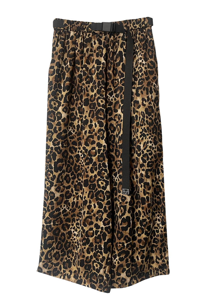 BELTED LEOPARD PANTS（UNISEX）