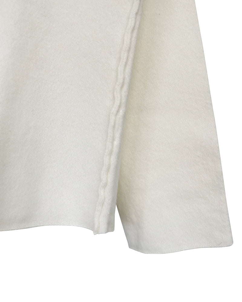 pullover c-neck long sleeves