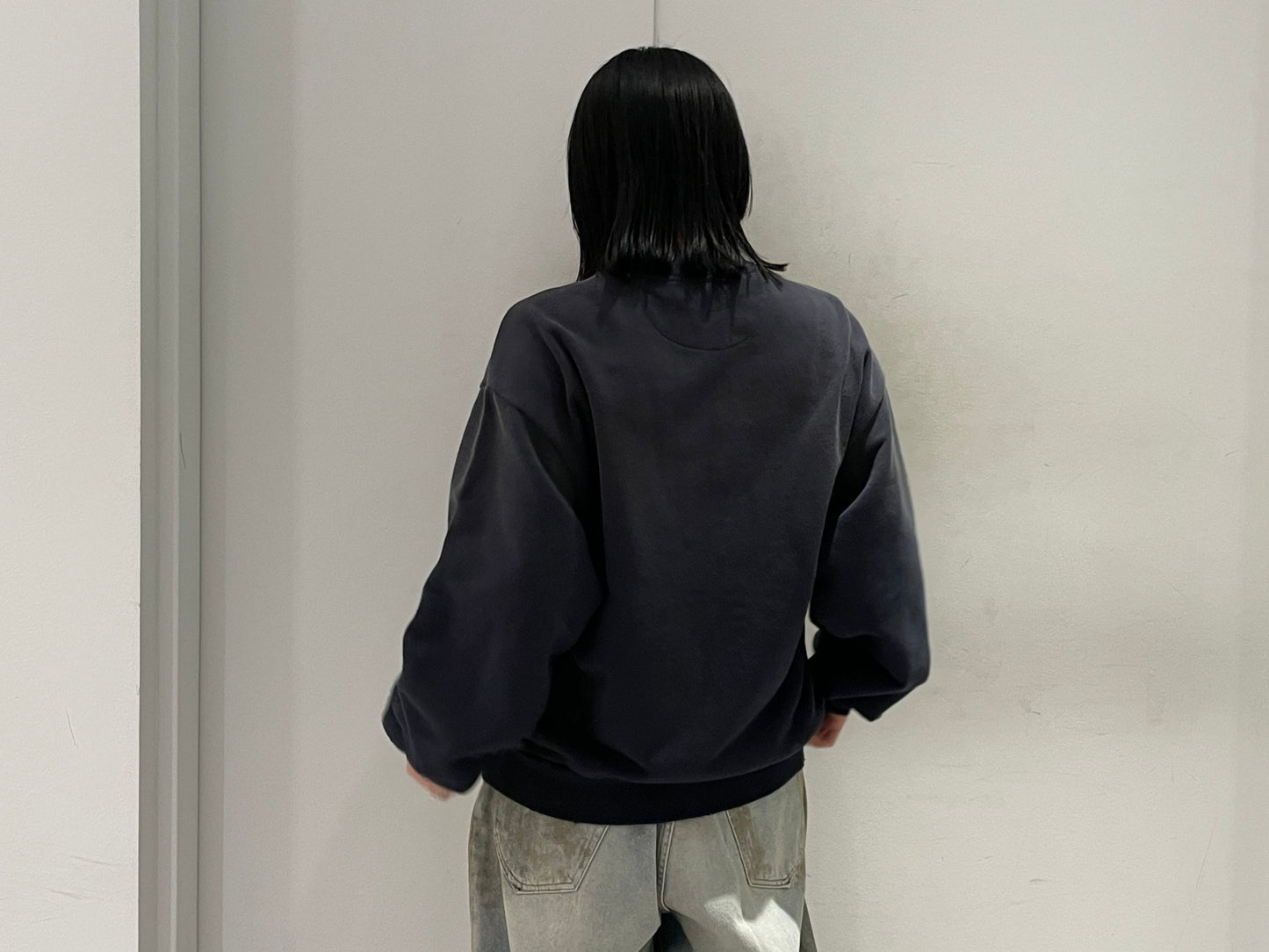 ジップアップスウェットトップス【25SS】