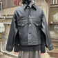DENIM JACKET LEATHER【25AW】