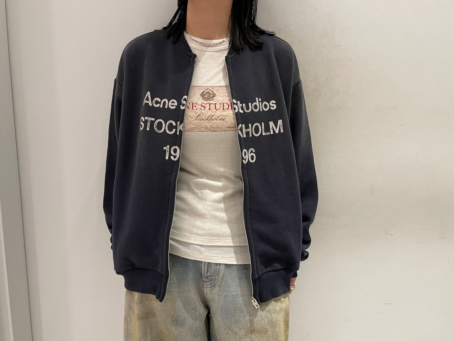 ジップアップスウェットトップス【25SS】