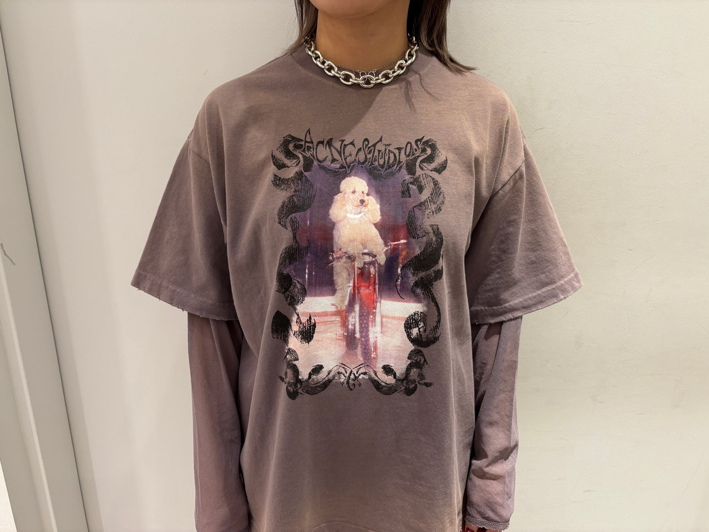 レイヤードプリントTシャツ【25SS】