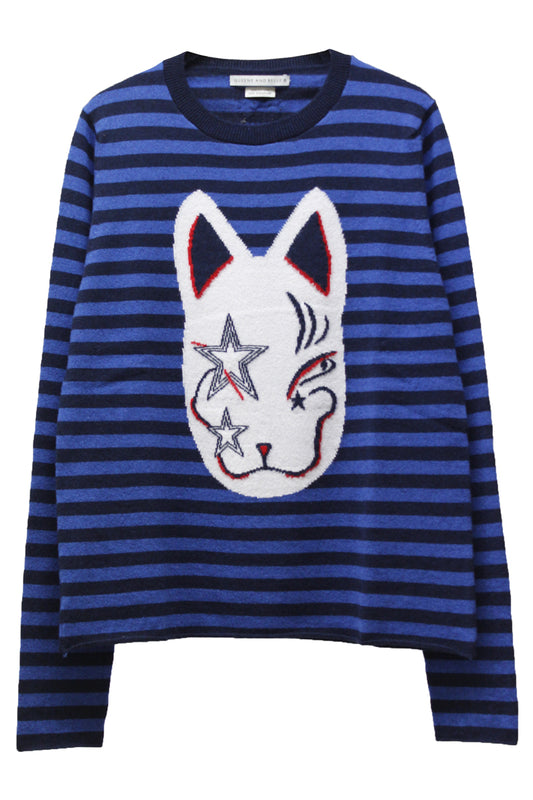 Lucky Cat ボーダーニット