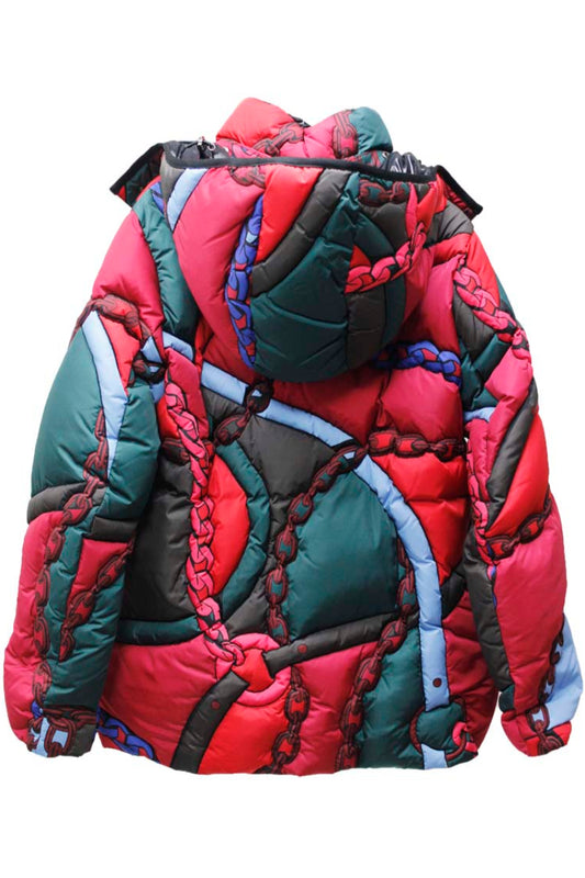 ODET GIUBBOTTOプリントダウンジャケット