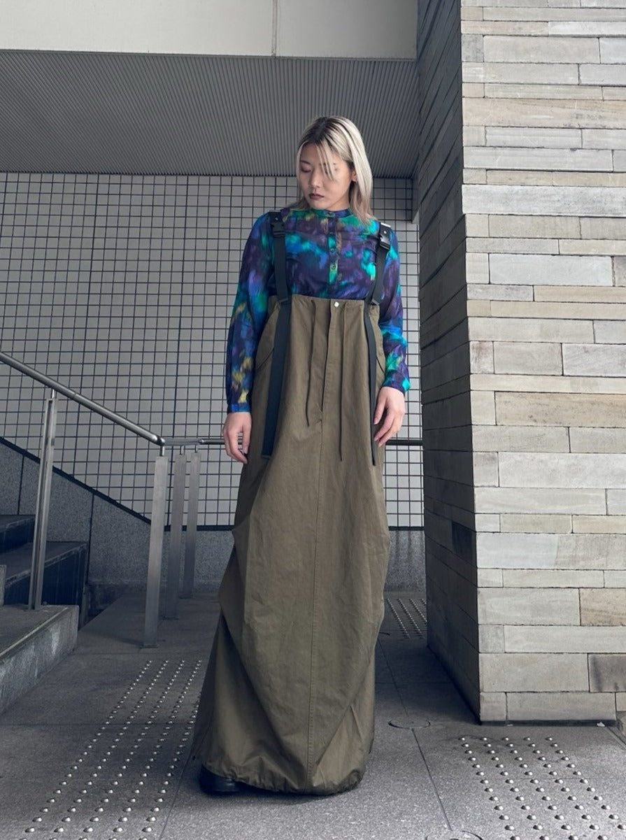 quiet military skirt【24SS】