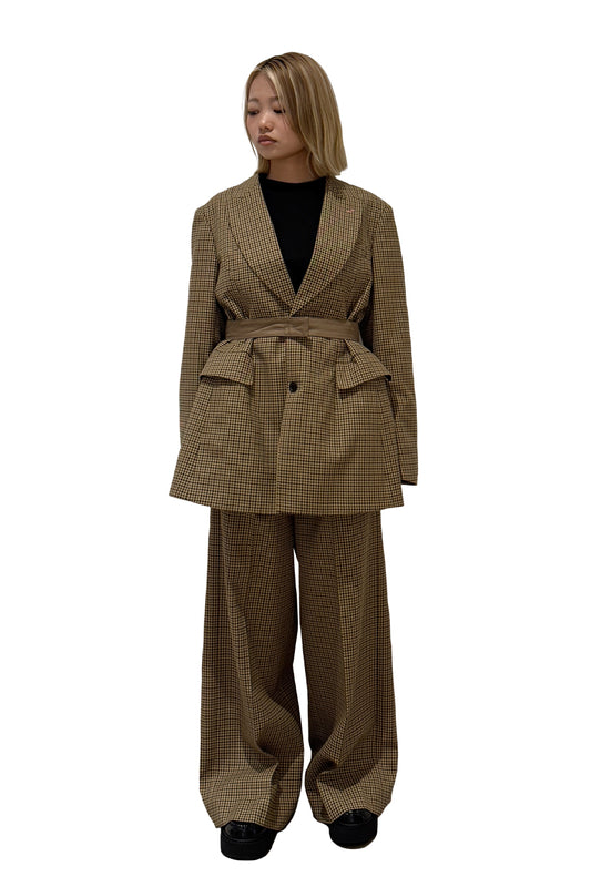 チェックパンツ【25AW】