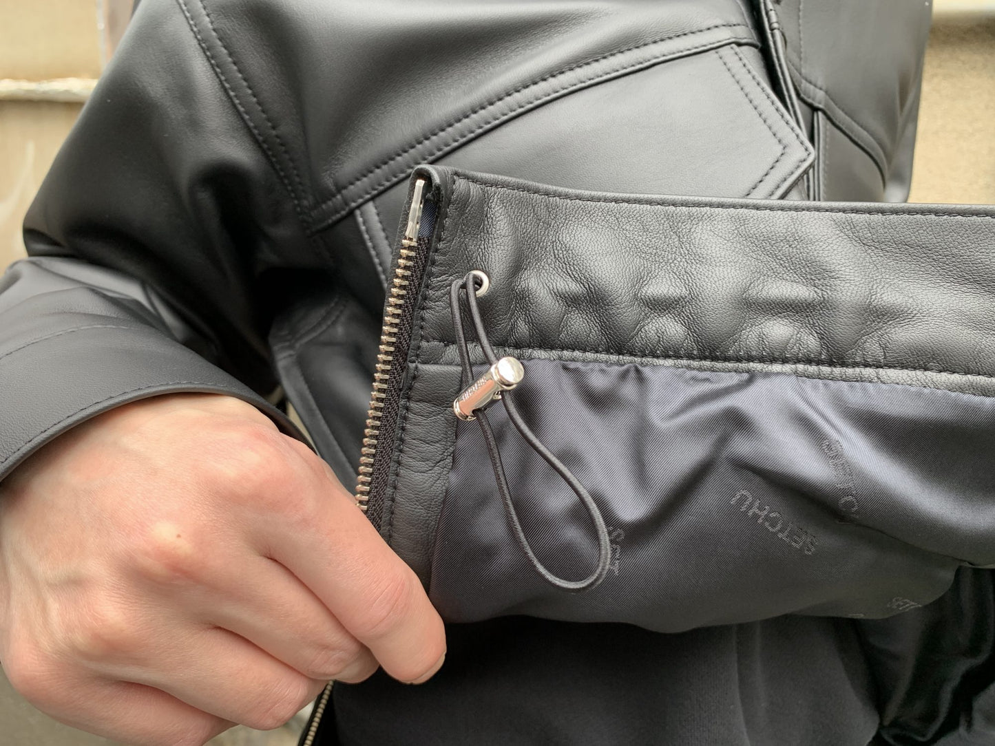 DENIM JACKET LEATHER【25AW】