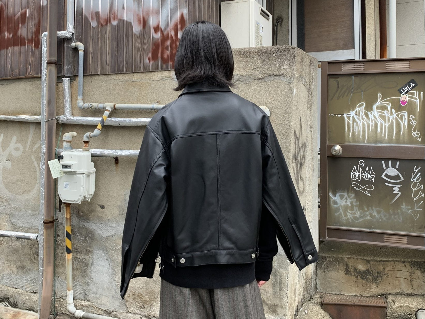 DENIM JACKET LEATHER【25AW】