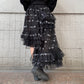 Asymmetric Tulle Skirt【24AW】