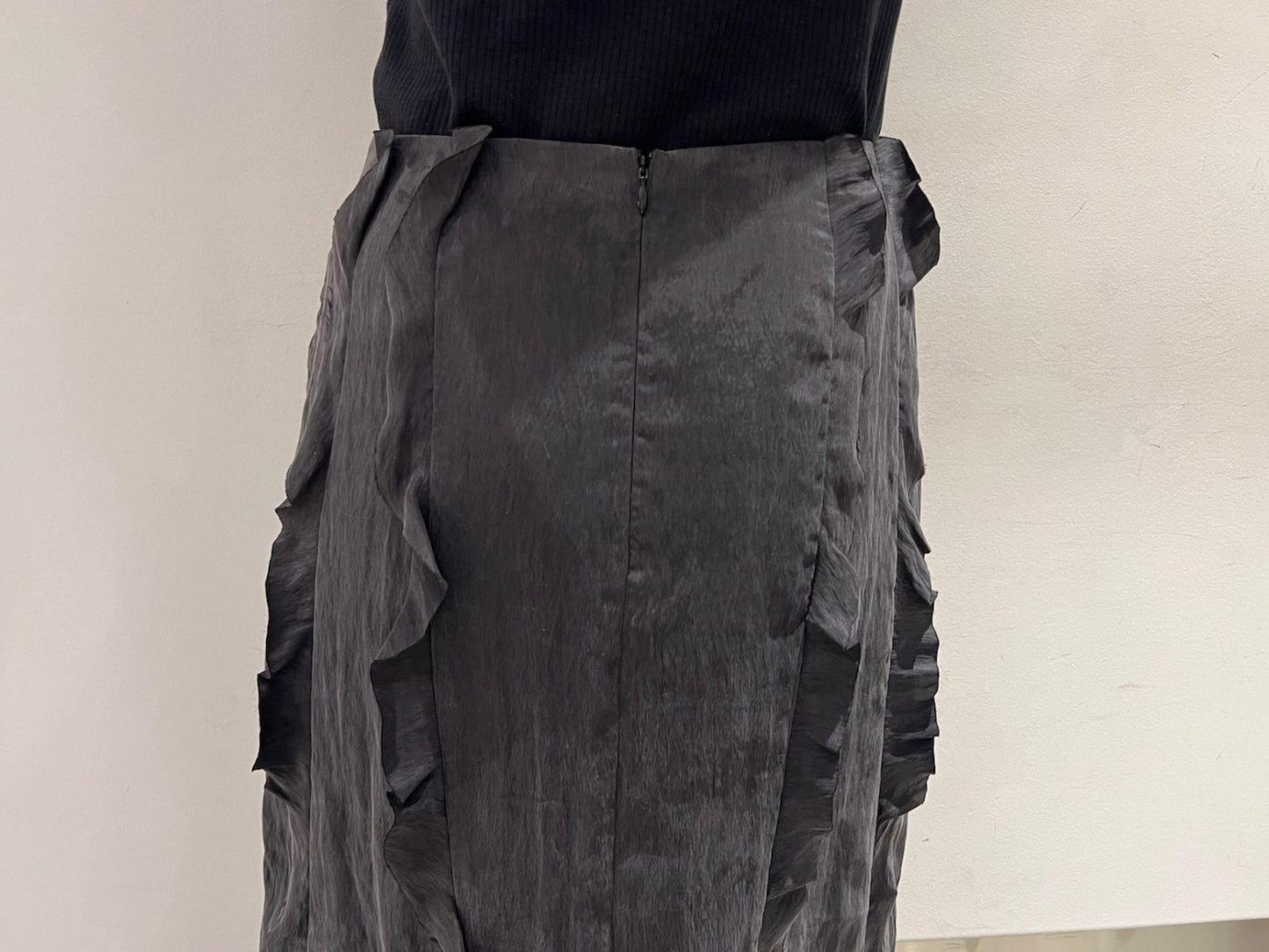 Boudoir Satin Skirt