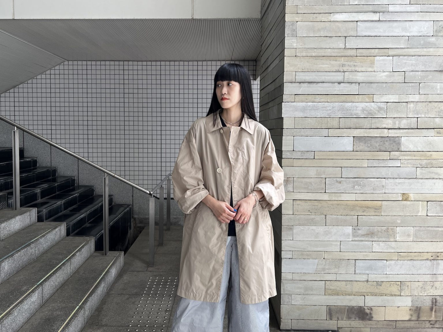 BEACON/ナイロンコート　【25SS】
