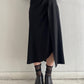 Draped Tailored Skirt【25AW】