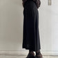 Draped Tailored Skirt【25AW】