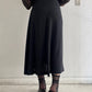 Draped Tailored Skirt【25AW】