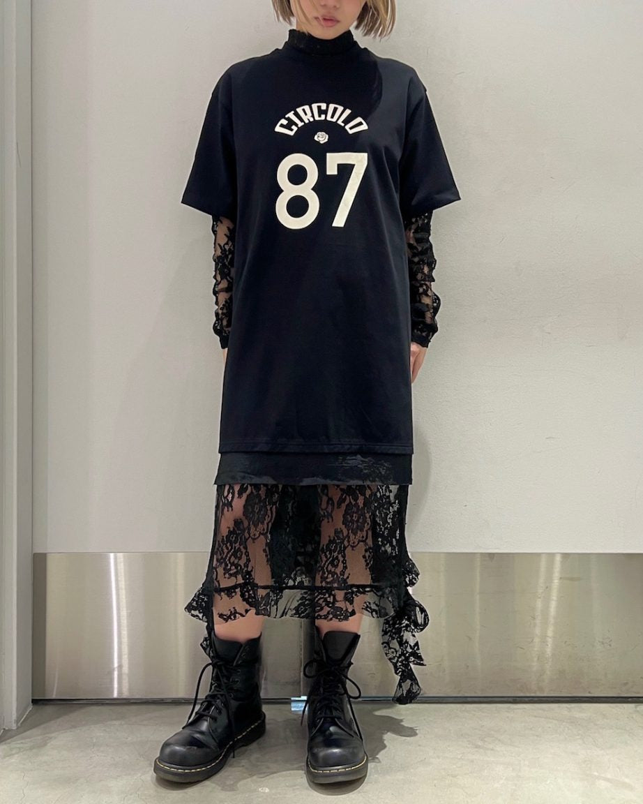 ヴィヴィアーノ VIVIANO  25SS  VW-SS25-CS06 フラワーアップリTシャツ レディース S VIVIANO（ヴィヴィアーノ） サイズ:S 25SS VW-SS25-CS06 フラワー