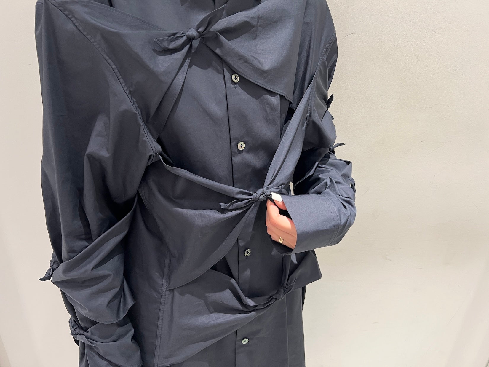 Ribbon Shirt｜KEISUKE YOSHIDA（ケイスケヨシダ）通販オンライン