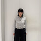 BROKEN ZIP-UP HOODIE【25AW】