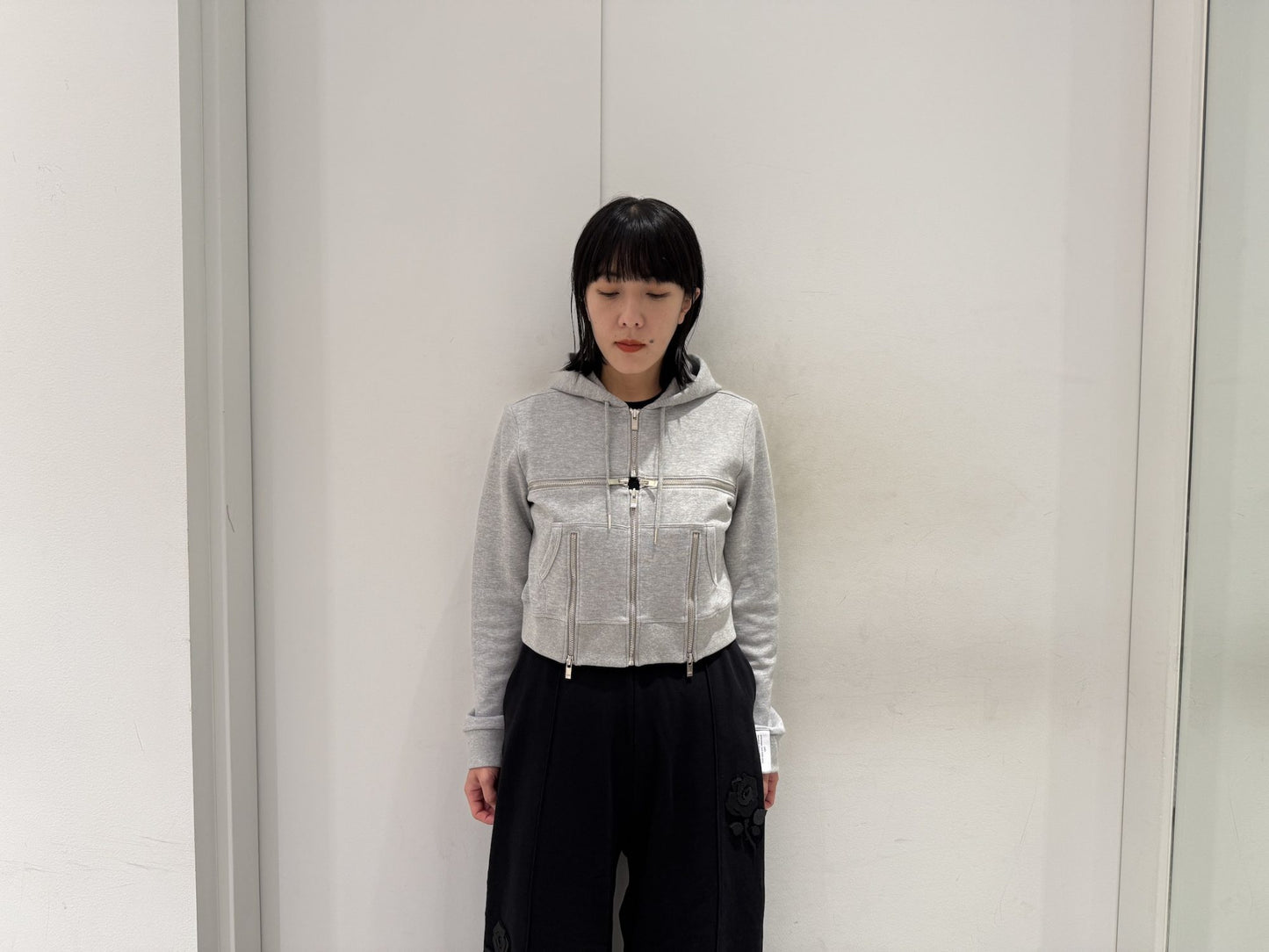 BROKEN ZIP-UP HOODIE【25AW】