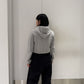 BROKEN ZIP-UP HOODIE【25AW】