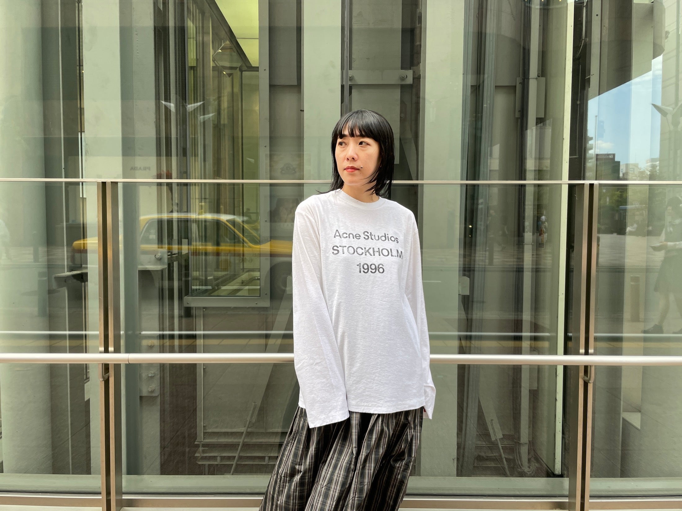 ロゴロングスリーブTシャツ｜Acne Studios｜MOGGIE CO-OP – Moggie co