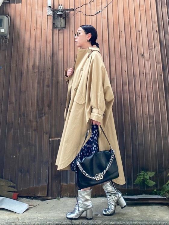 PONCHO TRENCH COAT【24AW】