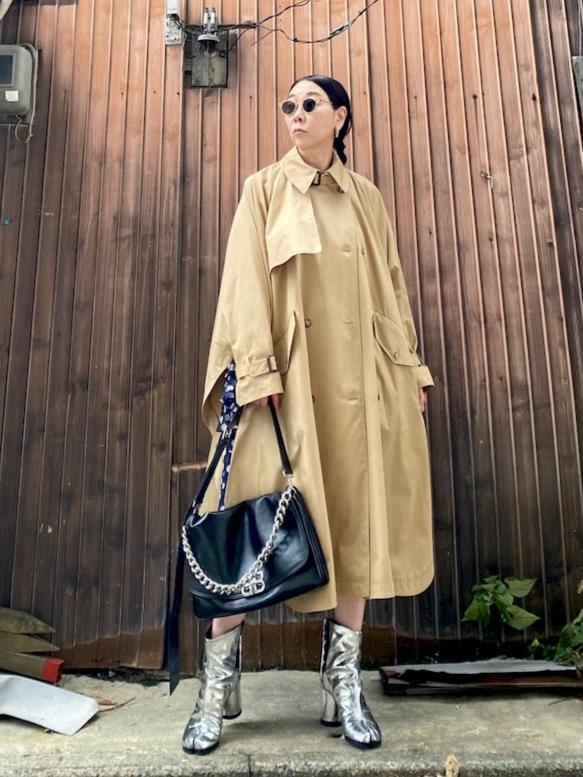 PONCHO TRENCH COAT【24AW】