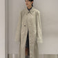 Wilted Collar Balmacaan Coat（UNISEX）