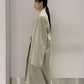 Wilted Collar Balmacaan Coat（UNISEX）