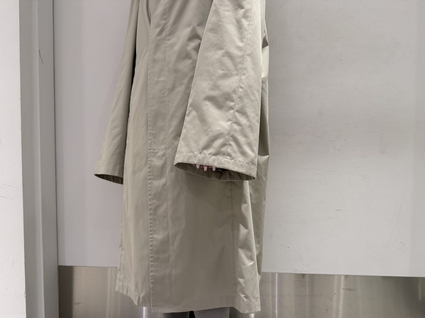 Wilted Collar Balmacaan Coat（UNISEX）