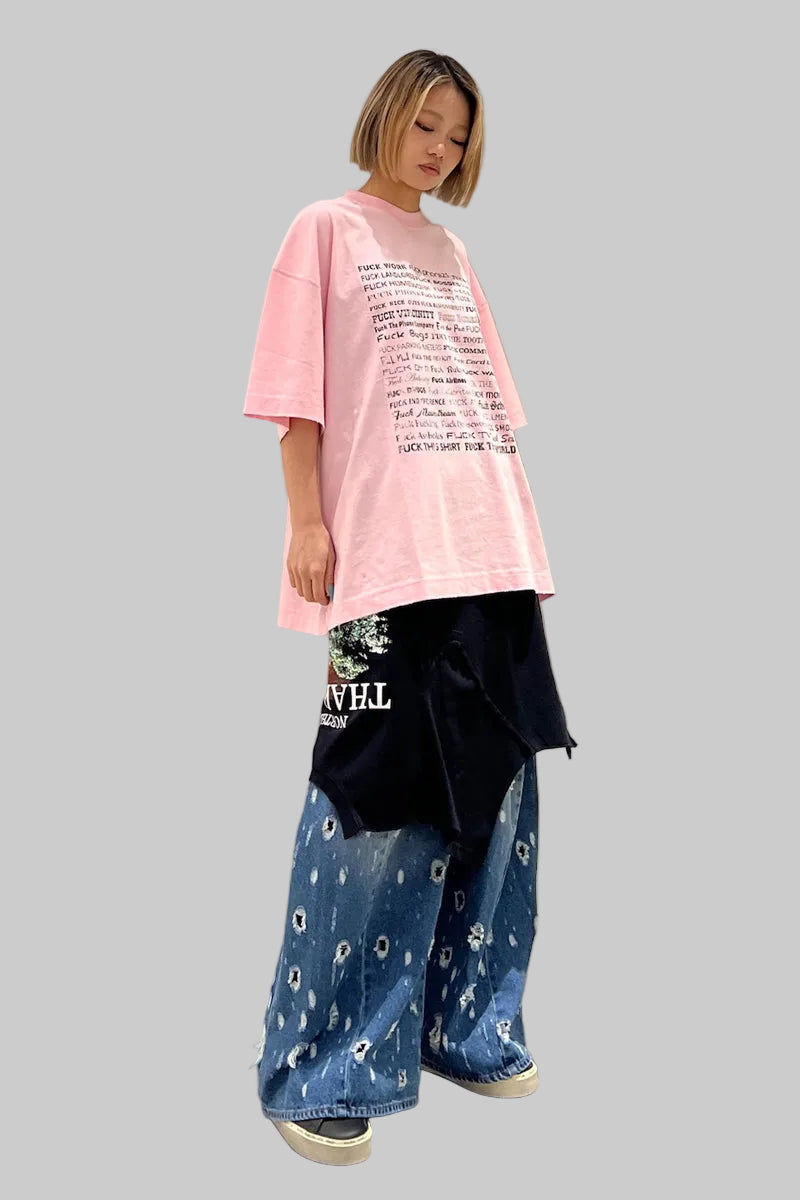 THAILAND TOURIST UPSIDE-DOWN T-SKIRT