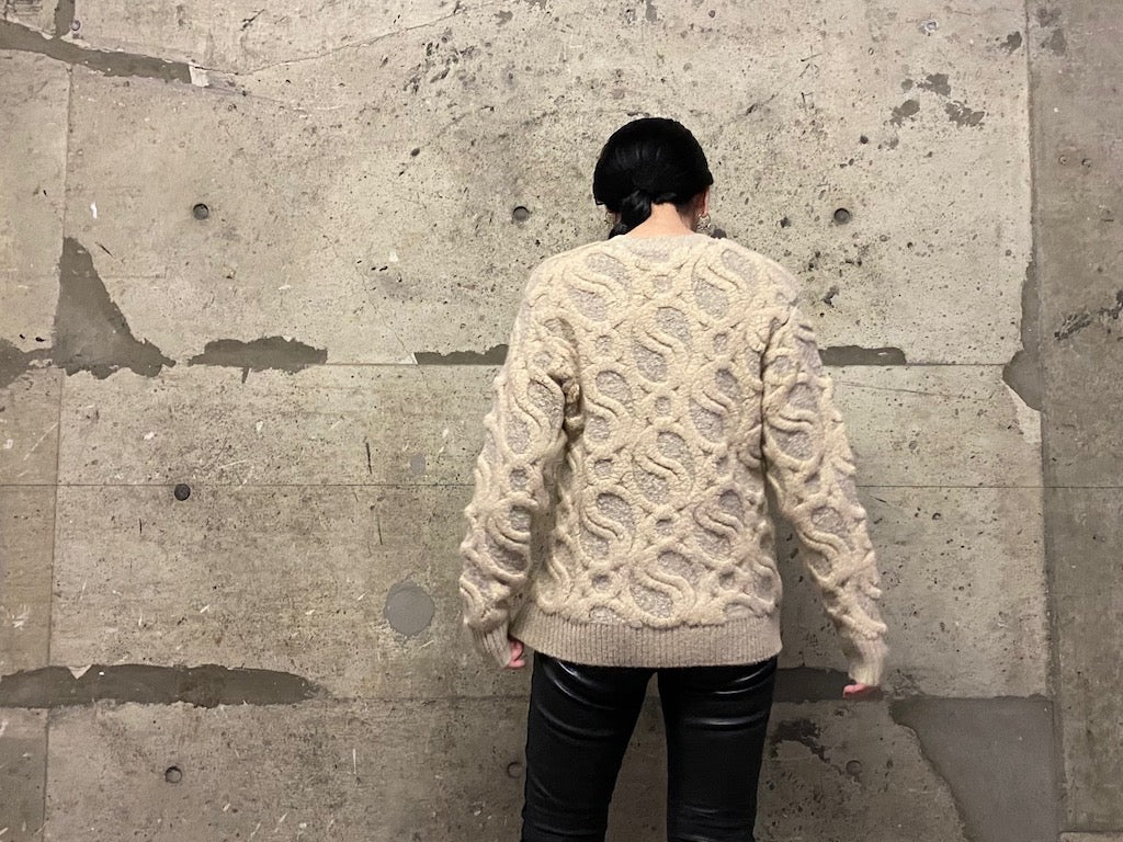 SOFT ALPACA WAVE KNIT