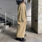 QUIET MILITARY BELTED PANTS【24AW】