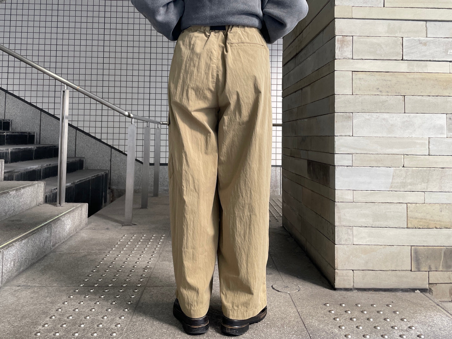 QUIET MILITARY BELTED PANTS【24AW】