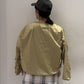 SILKY SHIRRING VOLUME BOMBER