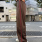 LACE TRIM TRACK PANTS