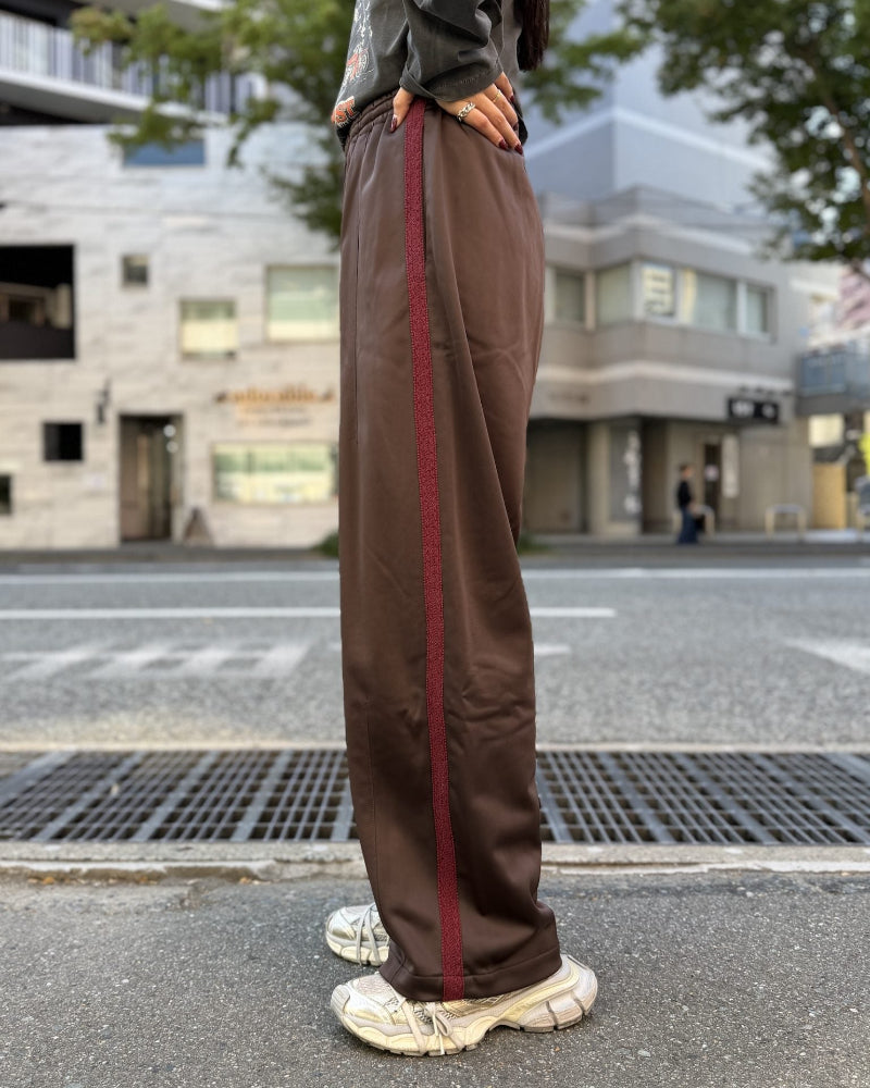 LACE TRIM TRACK PANTS