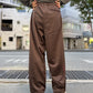 LACE TRIM TRACK PANTS